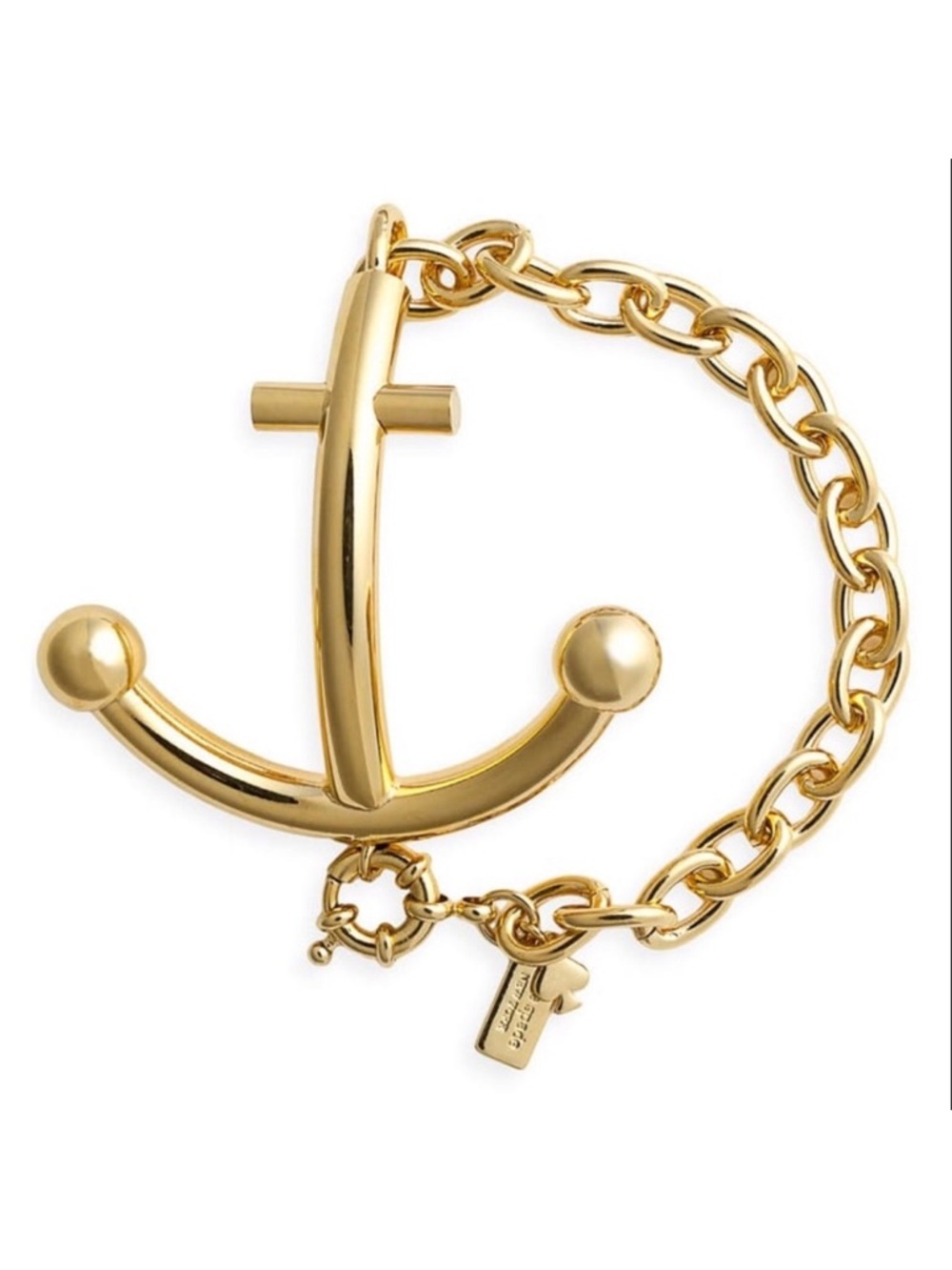 Kate Spade ♠️ Gold Anchor Chain-linked Bracelet
